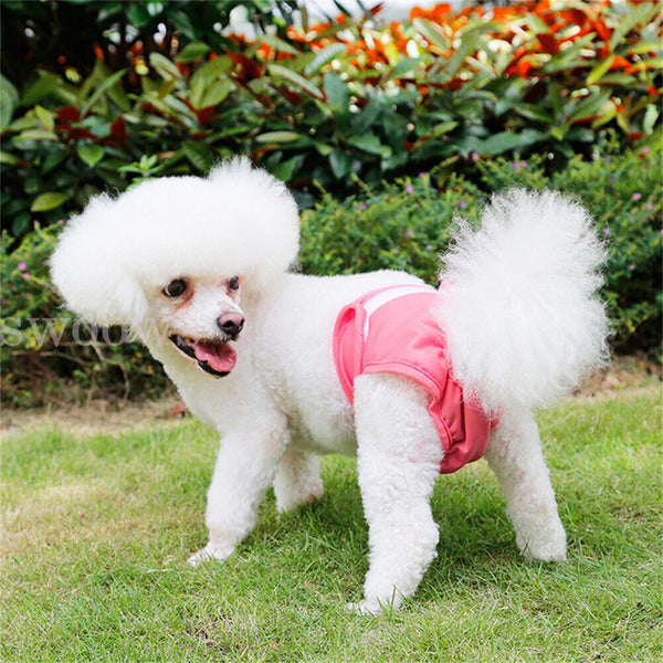 Male / Female Dog Puppy Nappy Diapers Belly Wrap Band Sanitary Pants Underpants