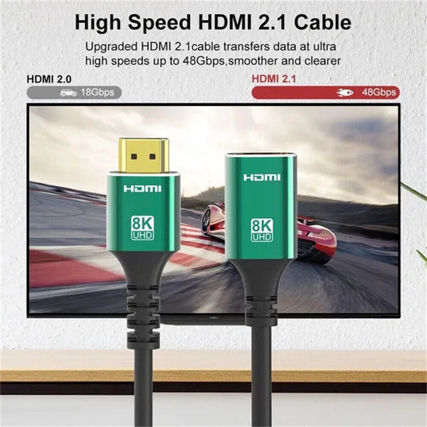 High Speed Premium HDMI Cable v2.1 Ultra Ethernet HD 8K 48Gbps 3D HEC 1.5M 3M 5m