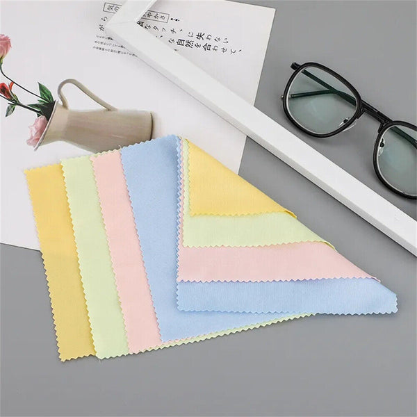 Microfiber Cleaning Cloth Camera Lens Eye Glasses Phone Screen Jewellery Wipes