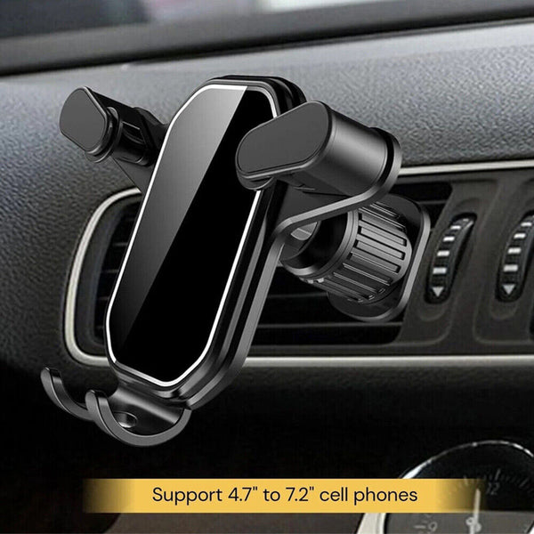 Mount Stand Bracket Air Mobile Clip Cradle Universal Hook Car Vent Phone Holder