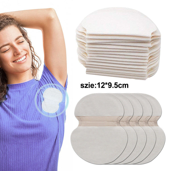 UP 80X Underarm Armpit Sweat Pads Stickers Summer Shield Guard Absorbing White