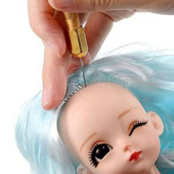 0.6/0.8mm Portable Doll Hair Rerooting Rehair Tool for Doll Hair Making DIY