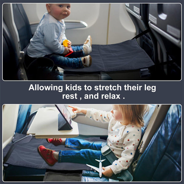 Child Airplane Footrest Toddler Kids Hammock Travel Bed Seat Extender On Plane