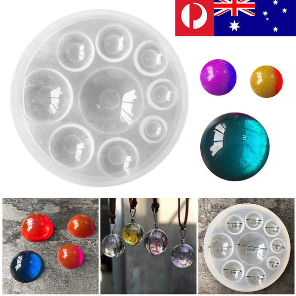 Silicone Resin Moulds Mold Jewelry Earring Pendant Casting Craft DIY Kit Set