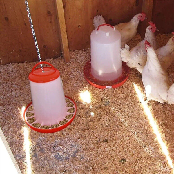 Automatic Chicken Bird Chook Feeder Poultry Feeder Poultry Drinker Bird Waterer