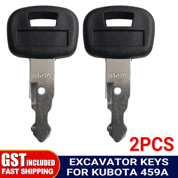 2/4/6/8/10x Kubota  459A Excavator Plant Digger Keys 459a Replaced FREE POSTAGE