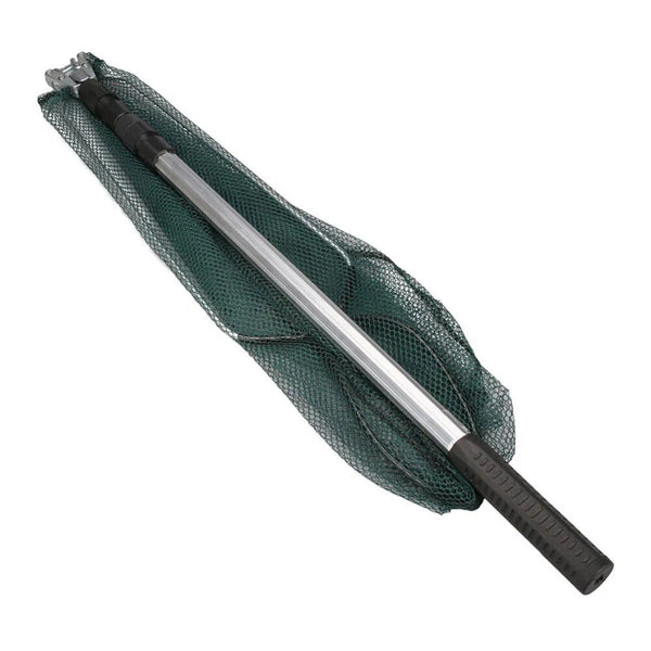 Telescopic Folding Aluminum Fishing Landing Net 3 Section Extending Pole 210cm