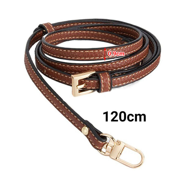 Replacement Hang Buckle & Adjustable Leather Strap Belt For Crossbody Bag AU