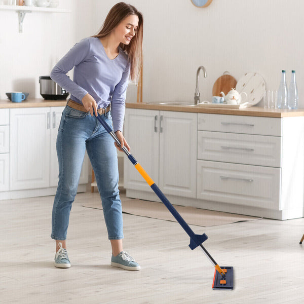 New Upgrade Style Large Flat Mop,360°Rotating Magic Self Wringing Mop with 6 Rag