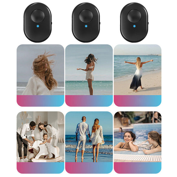 Wireless Bluetooth Rechargeable Remote Control Camera Shutter for Mobile Phones