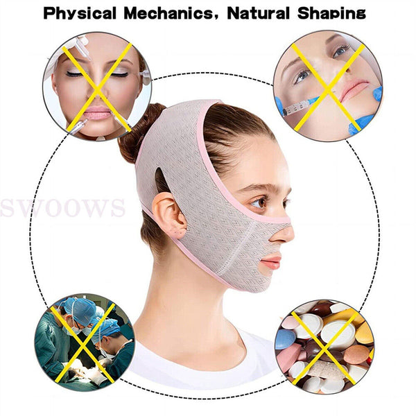 Beauty Face Sculpting Sleep Mask V Line Lifting Mask Facial Strap Slimming