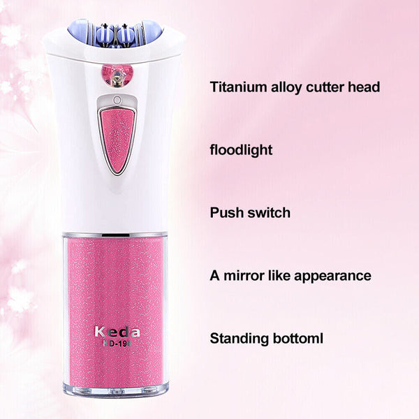 NEW Smooth Glide Epilator for Women Face - Body and Facial Hair Removal A+