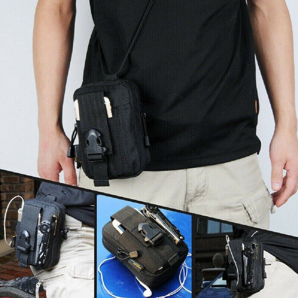 Tactical Waist Bag Belt Military Wallet Utility Pack Multi Purpose Pouch Molle