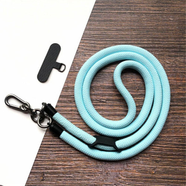 Universal Crossbody Nylon Patch Phone Lanyards Mobile Strap Lanyard Anti-lost AU