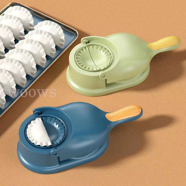 NEW 2 in 1 Dumpling Skin Chapati Maker Dough Press Machine Pastry Mould Tool