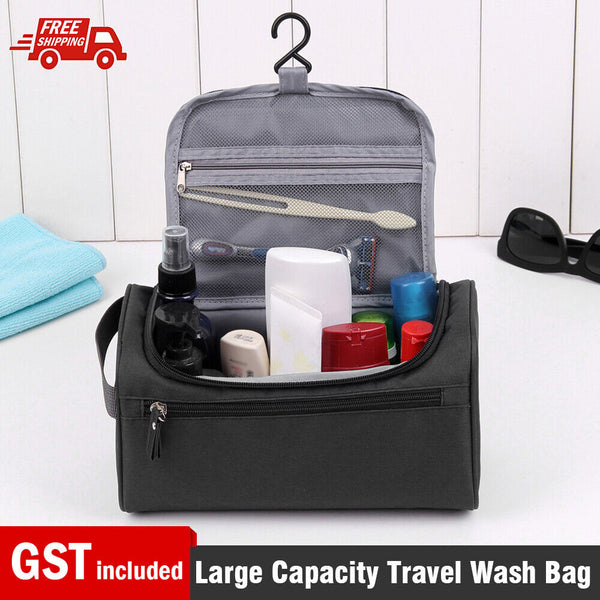 Large Capacity Men Travel Toiletry Kit Wash Bag Waterproof Cosmetic Bags Holder