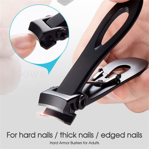 AU Extra Large Toe Nail Clippers Wide Jaw Opening Nail Cutter For Thick Nails L