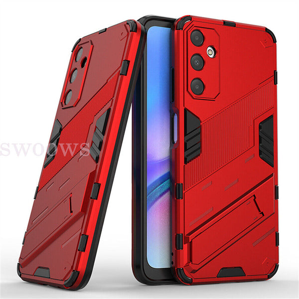 Shockproof Hybrid Armor Magnetic Stand Hard Dual Case For Samsung Galaxy A05s 4G