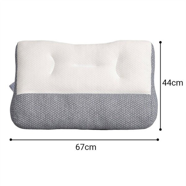 Cervical Ergonomic Pillow Adjustable Ergonomic Contour Orthopedic Bed Pillow AU