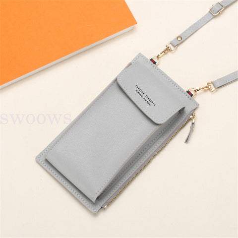 Travel Women Shoulder Bag Clutch Wallet Mobile Phone Bags Crossbody Leather Bag