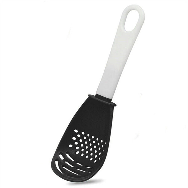 2pcs Multi-function Kitchen Utensil Spatula Spoon Cooking Tool Potato Masher AU