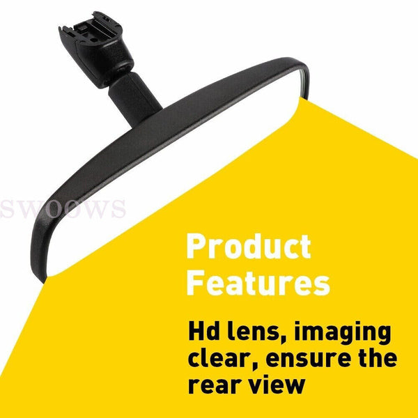 Rear View Mirror For Nissan Pulsar X-Trail T32 Tiida Quest Navara 96321-2DR0A