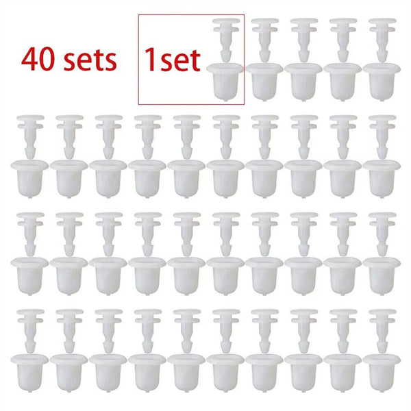 40 sets Wheel Arch Fender Flare Liner Clips Fastener For Nissan Patrol GU