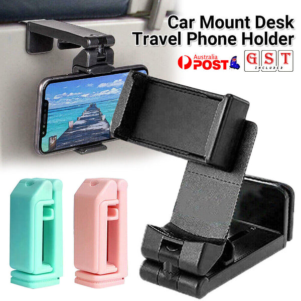 Universal 360° Rotation Airplane Flight Car Mount Desk Travel Phone Holder Stand