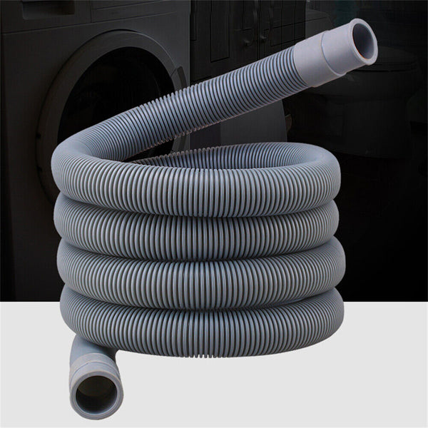 1/2/3M Washing Machine Dishwasher Drain Waste Hose Extension Pipe Sets Universal