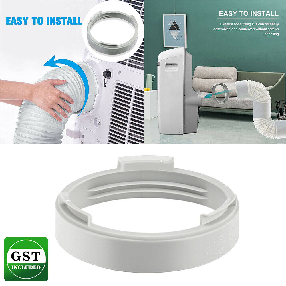 Portable Exhaust Duct Interface For Air Conditioner Exhaust Hose Tube Connector