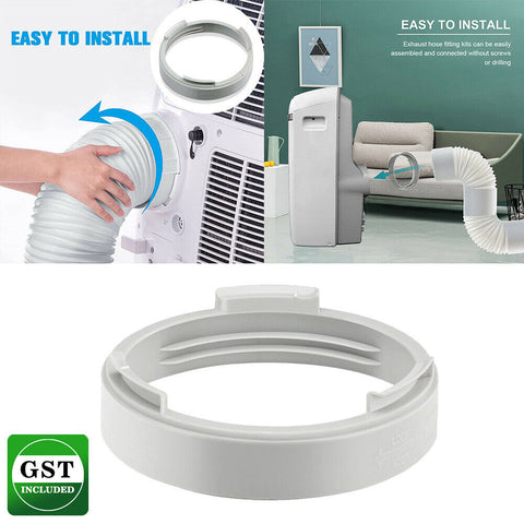 Portable Exhaust Duct Interface For Air Conditioner Exhaust Hose Tube Connector