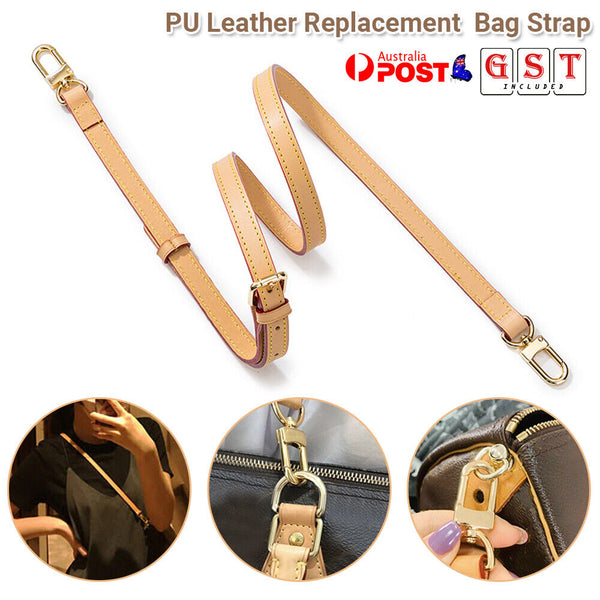 PU Leather Replacement Bag Strap Adjustable Crossbody Strap For Handbag