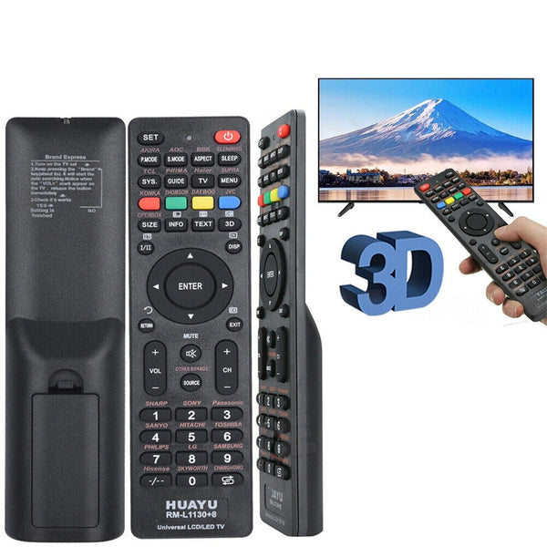 Universal TV Remote Control LCD/LED For Sony/Samsung/Panasonic/LG/TCL/Soniq AUS