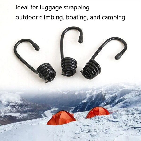 1-24Pcs Hooks for Tensioner 7mm Marine Shock Cord Bungee Elastic Rope Hook