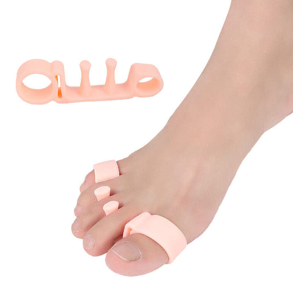 upto 3 Pairs Bunion Corrector Toe Separators Silicone Gel Straighteners Spacers