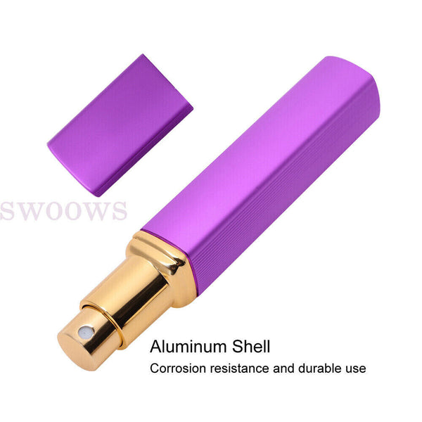 12ML Mini Portable Refillable Scent Bottle Travel Perfume Atomiser Bottle Pump