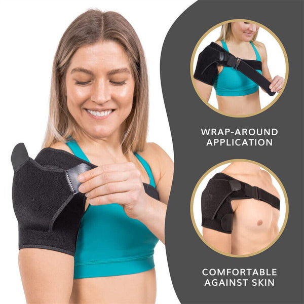 Shoulder Brace Compression Support Sleeve Bursitis Rotator Cuff Immobilizer AU