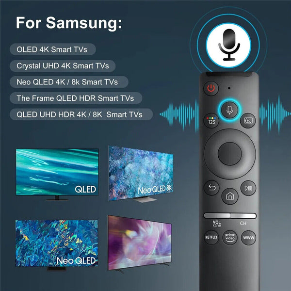 BN59-01312F Bluetooth Voice Replacement Remote For Samsung Televisions