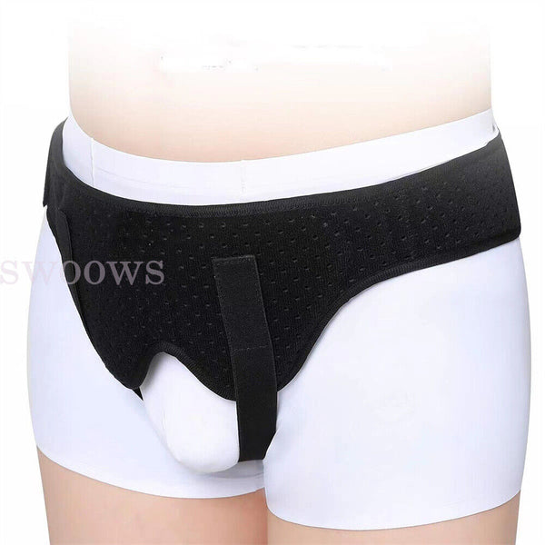 Unisex Inguinal Hernia Belt Groin Support Brace Truss With Removable Pads Unisex