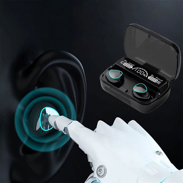 TWS Bluetooth 5.1 Wireless Earbuds Waterproof LED Display Earphones 2023 NEW AU