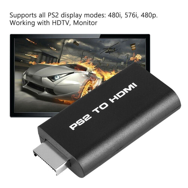 AU PS2 to HDMI Video Converter Composite AV to HDMI PlayStation 2 HD Adapter AU