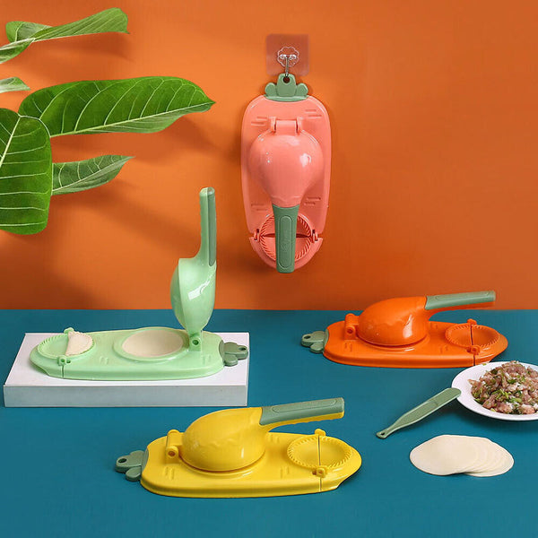 Dumpling Skin Chapati Maker Dough Presser Mold Wrapper Mould Handle Press Pastry