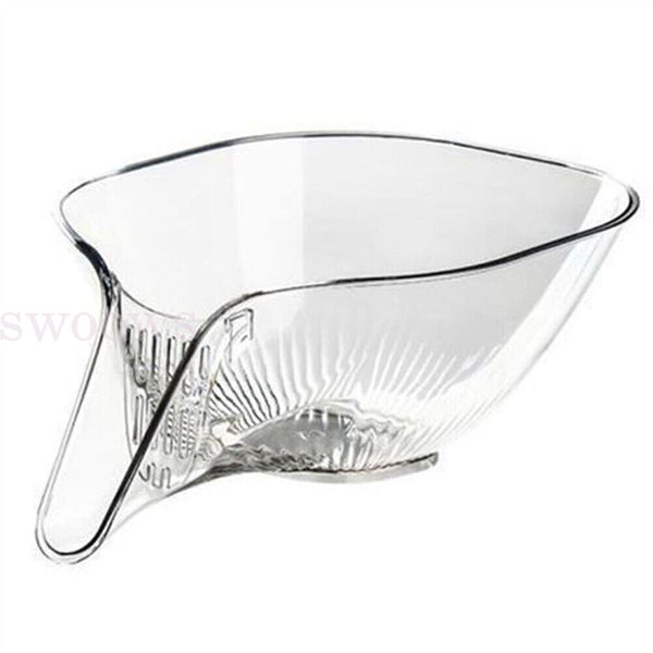 MultiFunctional Drain Basket Kitchen Vegetables Fruits Strainer Filter Bowl