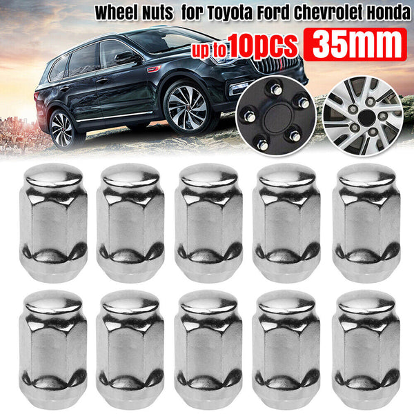 Up 20x 1/2" Chrome Wheel Nuts 35mm for Ford Falcon FG BF BA AU EL EF EA EB XC