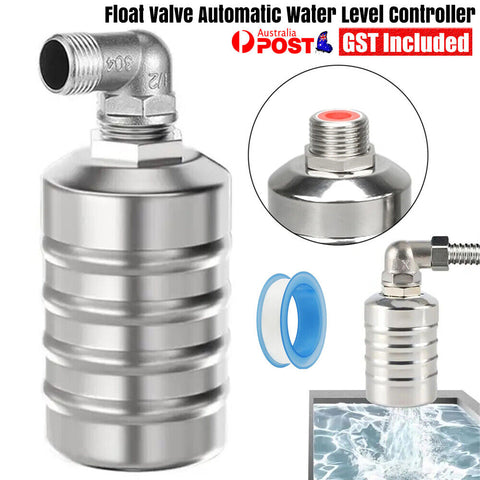 304 Stainless Steel Float Valve Automatic Water Level Controller Home Kitchen