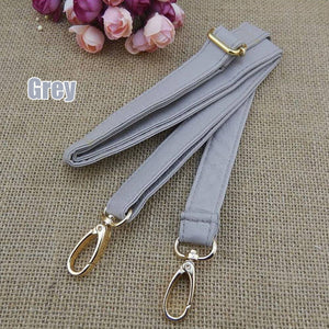 6 Colors Adjustable Shoulder Leather Handbag Bag Purse Strap Replacement 124cm