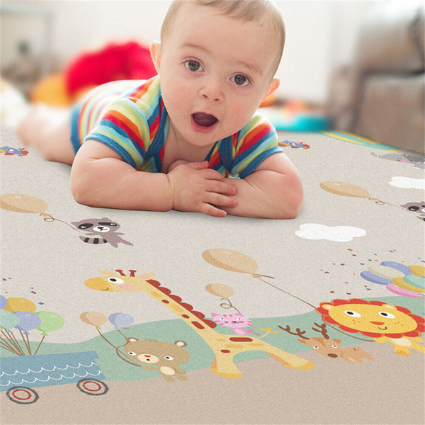 Foldable Baby Kids Play Mat Crawling Pad XPE Waterproof Foam Carpet Rug Picnic