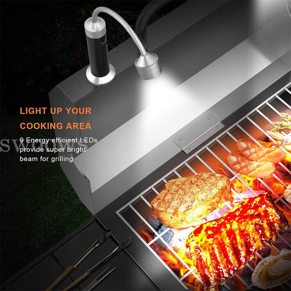 Super Bright Barbecue Grill Light Magnetic Base LED BBQ Light Weather Resistant