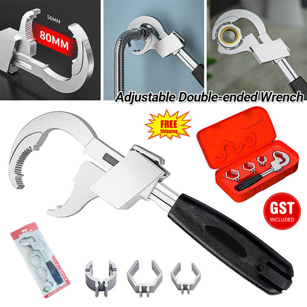 Double-ended Wrench Multifunctional Open End Wrench Bathroom Repair Tool Kit AU