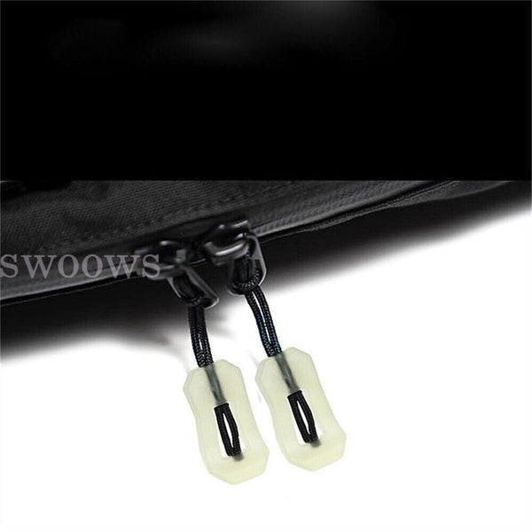 5/10pcs Outdoor Camping Hiking Backpack Anti-lost Luminous Zipper Pull